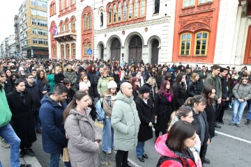 Srbija: Širi se val studentskih prosvjeda nakon novosadske nesreće