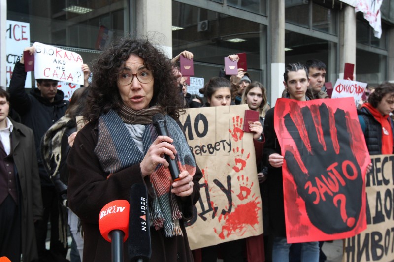 Srbija: Širi se val studentskih prosvjeda nakon novosadske nesreće