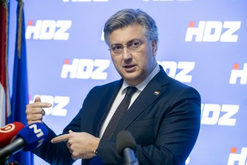 Sjednica Predsjedništva HDZ-a - izjava Plenković