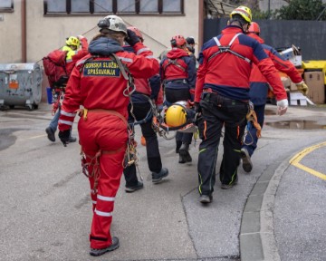 Vježba civilne zaštite - Potres 2024.