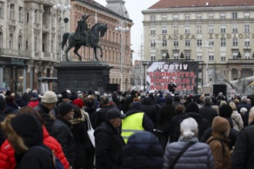 Prosvjed "Protiv siromaštva, korupcije i kriminala!"