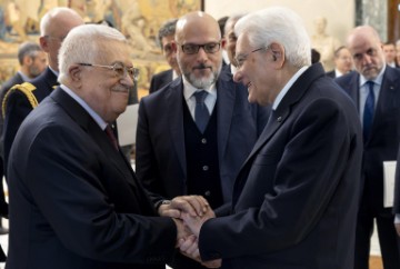 ITALY MIDEAST PALESTINIANS DIPLOMACY