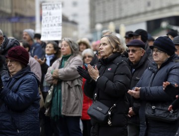 Prosvjed "Protiv siromaštva, korupcije i kriminala!"