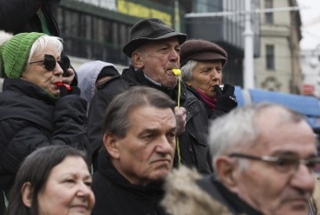 Prosvjed "Protiv siromaštva, korupcije i kriminala!"