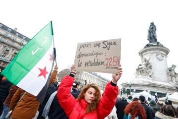 FRANCE SYRIA RALLY