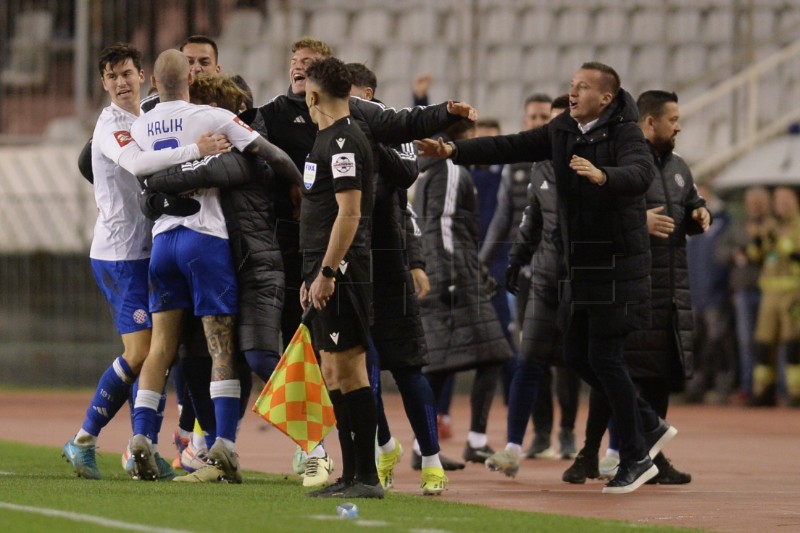 Utakmica 17. Kola HNL-a Hajduk-Rijeka