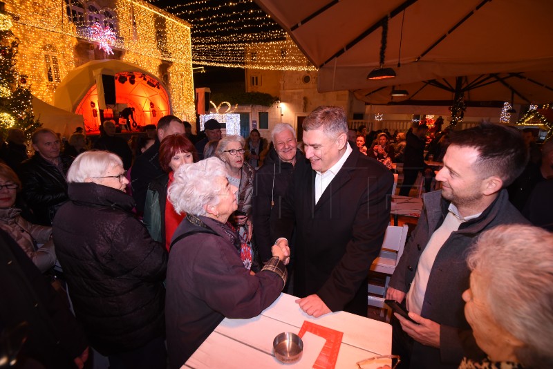 Predsjednik Republike Zoran Milanović posjetio Trogir