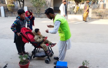 PAKISTAN POLIO VACCINATION ATTACK