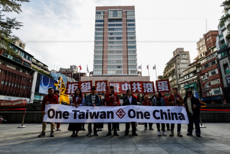 TAIWAN CHINA PROTEST