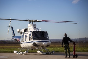 Božinović razgledao dva novoisporučena višenamjenska helikoptera Subaru Bell 412EPX