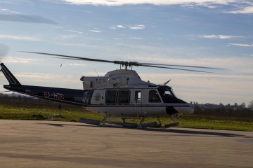 Božinović razgledao dva novoisporučena višenamjenska helikoptera Subaru Bell 412EPX