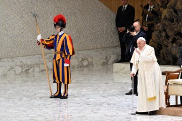 VATICAN POPE FRANCIS GENERAL AUDIENCE