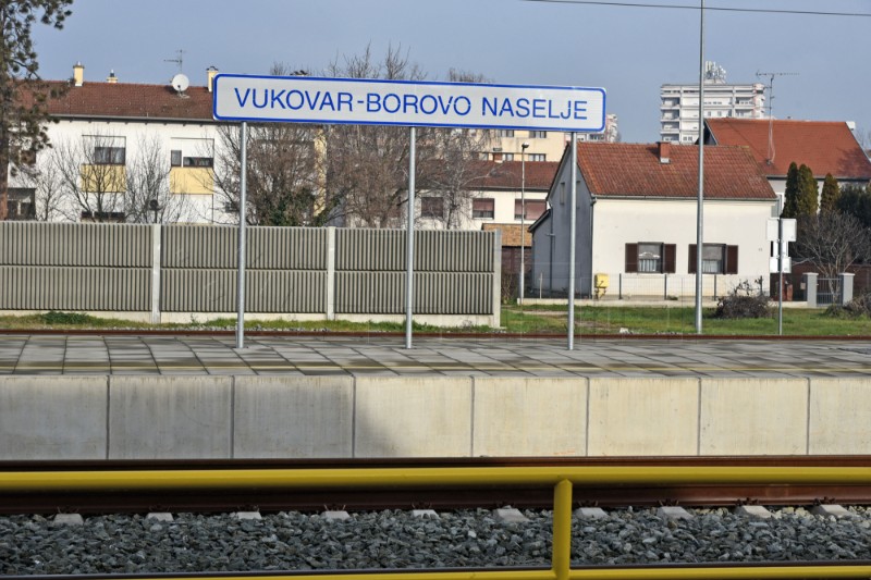 Vukovar: Butković obišao željeznički kolodvor Vukovar - Borovo Naselje