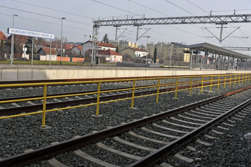 Vukovar: Butković obišao željeznički kolodvor Vukovar - Borovo Naselje