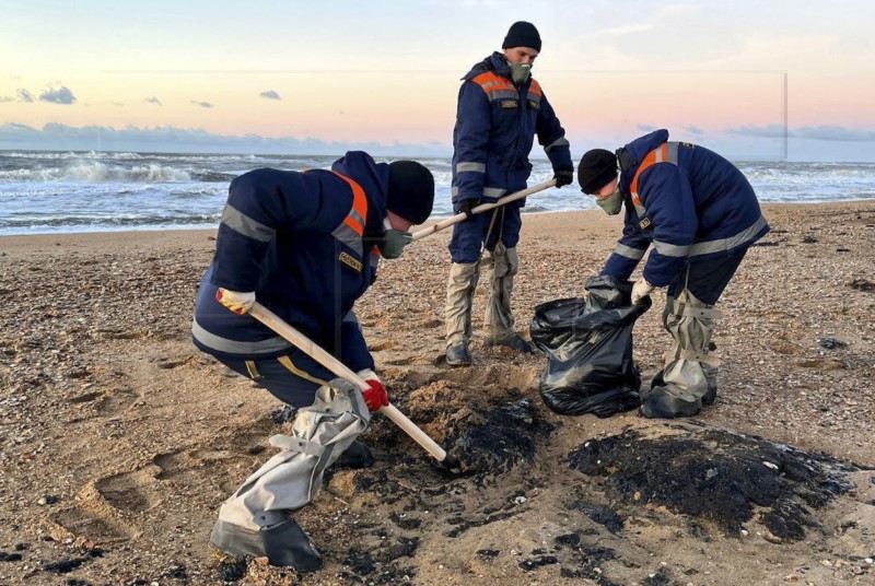 RUSSIA KERCH STRAIT OIL SPILL