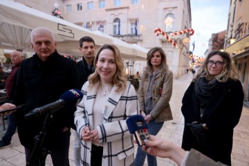 Zadar: Marija Selak Raspudić održala konferenciju za novinare