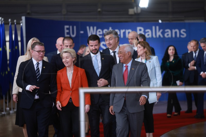 BELGIUM EU WESTERN BALKANS SUMMIT