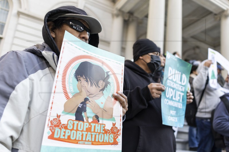 USA NEW YORK IMMIGRATION POLICY PROTEST