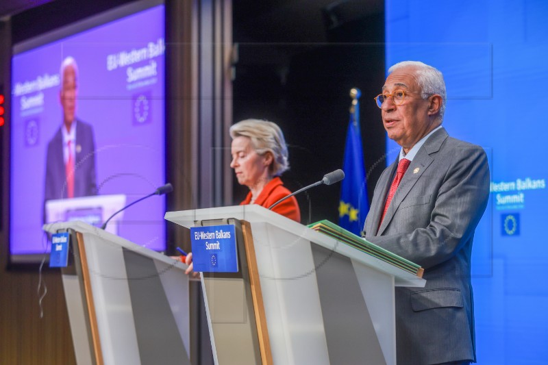 BELGIUM EU WESTERN BALKANS SUMMIT