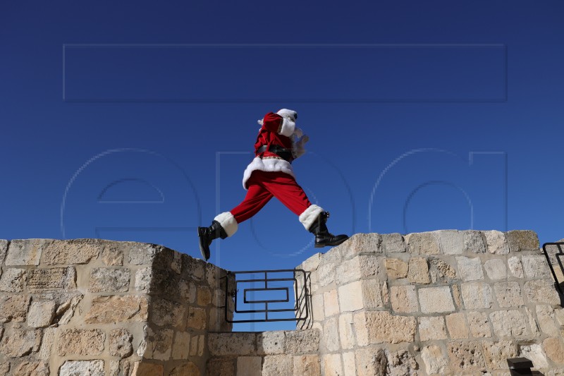 MIDEAST ISRAEL CHRISTMAS