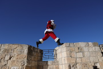 MIDEAST ISRAEL CHRISTMAS