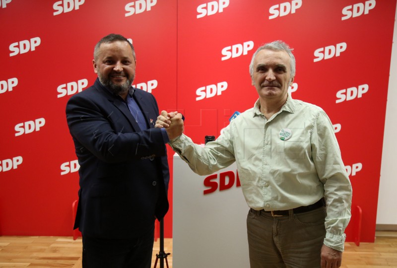 Konferencija za medije SDP-a i ORaH-a