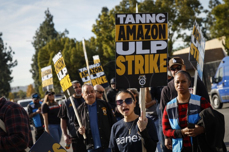 USA AMAZON STRIKE