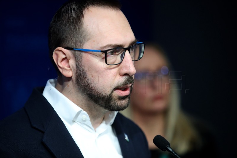 Konferencija za medije Tomislava Tomaševića