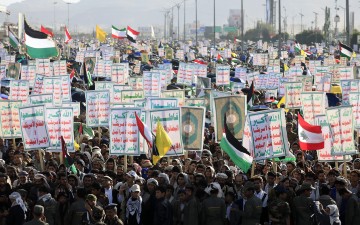 YEMEN USA ISRAEL PROTEST