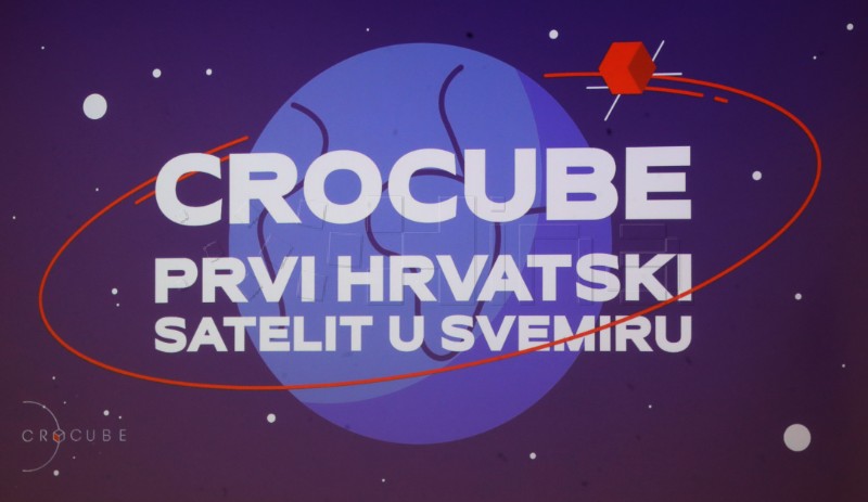 Konferencija za medije o uspješnosti misije prvog hrvatskog satelita CroCube