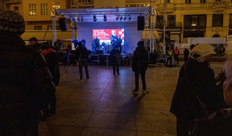 Niko Tokić Kartelo održao predizborni skup