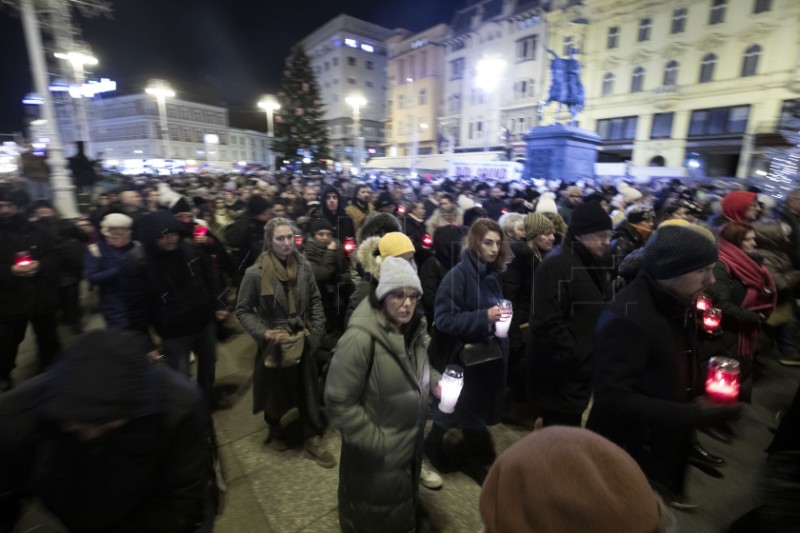 Mirni mimohod "Za sigurnu školu"