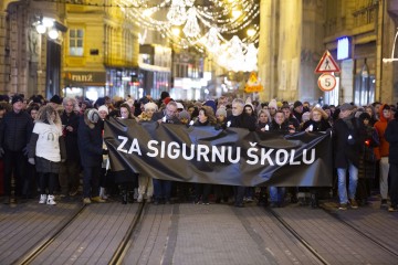 Mirni mimohod "Za sigurnu školu"