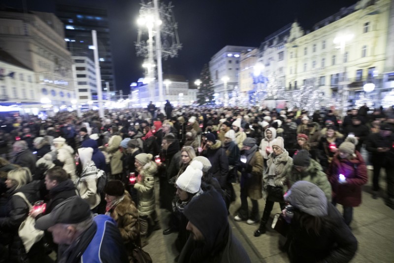 Mirni mimohod "Za sigurnu školu"