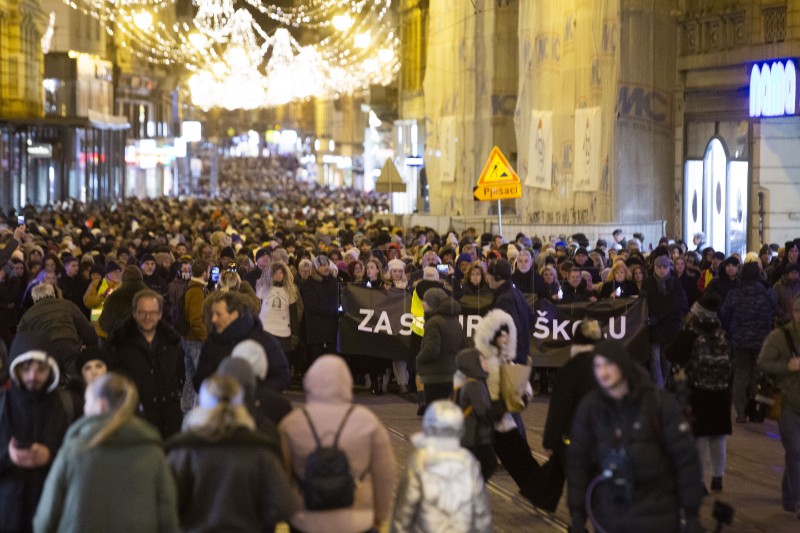 Mirni mimohod "Za sigurnu školu"