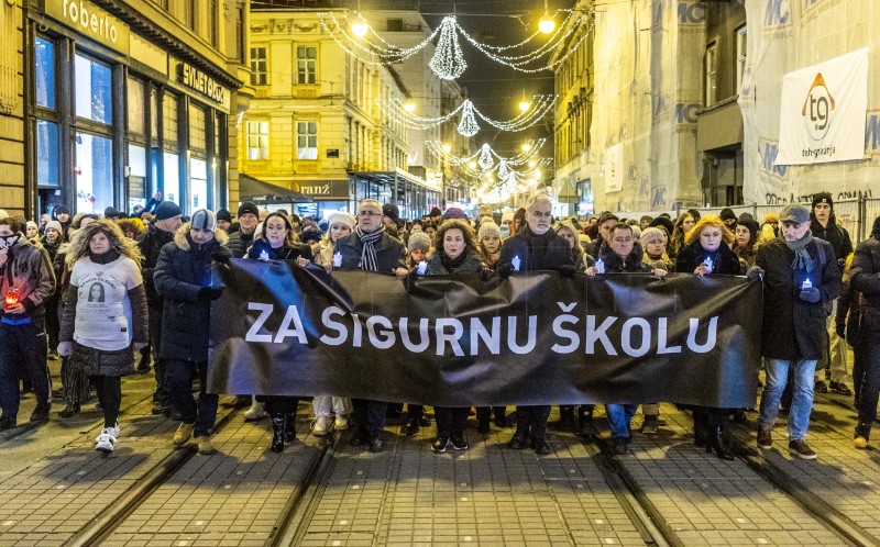 Mirni mimohod "Za sigurnu školu"