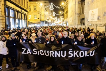 Mirni mimohod "Za sigurnu školu"