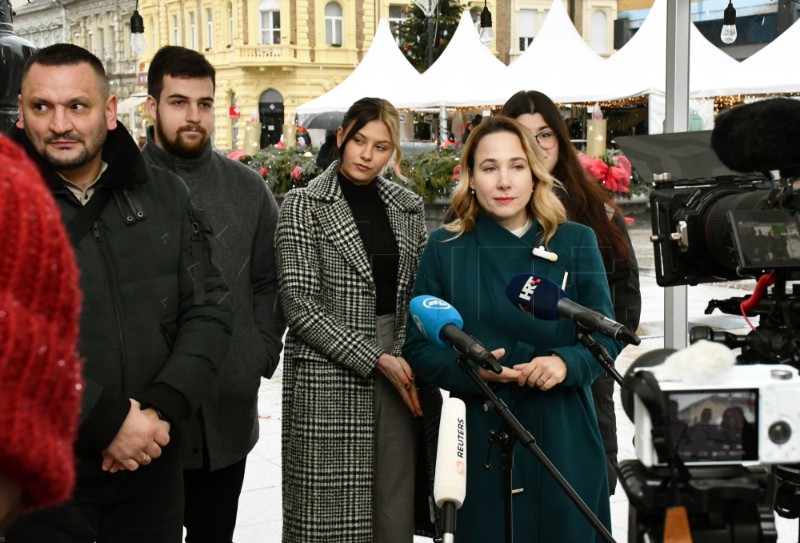 Konferencija za novinare Marije Selak Raspudić na temu iseljavanja mladih