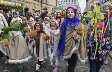 UKRAINE RUSSIA CONFLICT CHRISTMAS