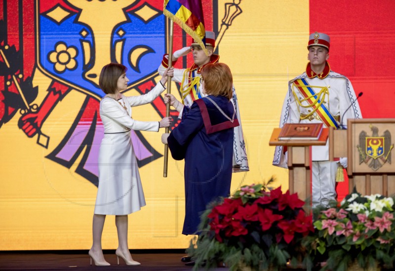 MOLDOVA PRESIDENT INAUGURATION