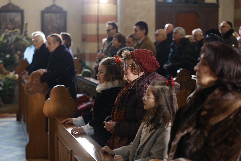 Božićna misa u sarajevskoj katedrali