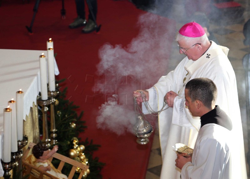 Božićna misa u katedrali sv.Vida