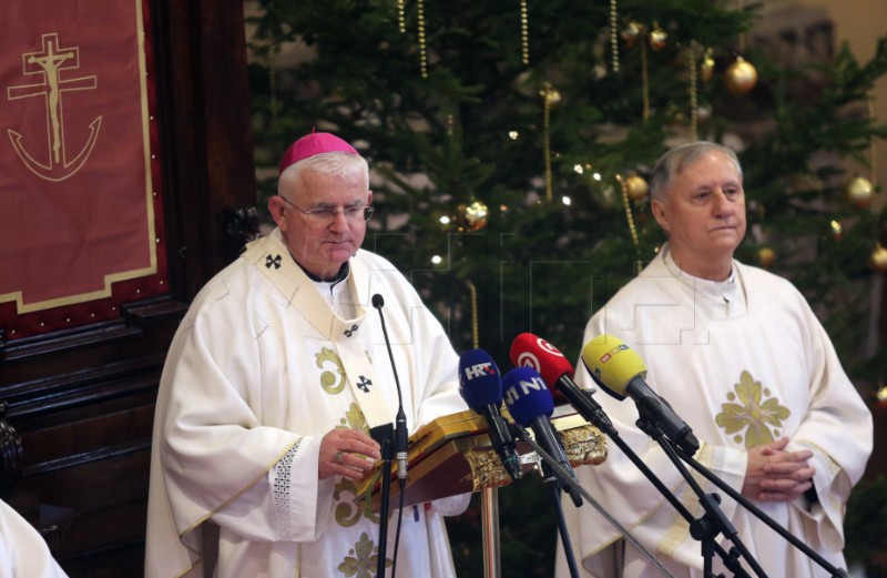 Božićna misa u katedrali sv.Vida