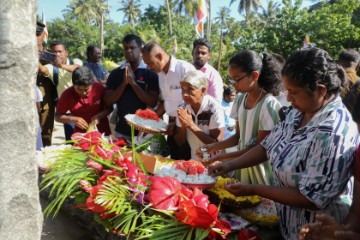 SRI LANKA TSUNAMI COMMEMORATION