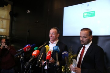 Konferencija za medije Nikice Jelavića i odvjetnika Ante Nobila