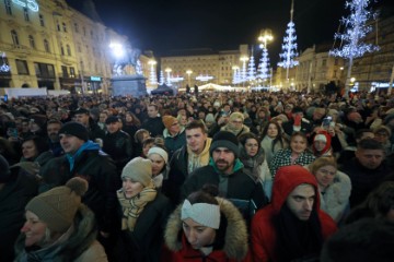 Humanitarna akcija i koncert 'Želim život' na Trgu bana Jelačića