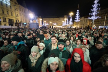 Humanitarna akcija i koncert 'Želim život' na Trgu bana Jelačića