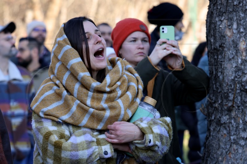 NORTH MACEDONIA POLLUTION PROTEST