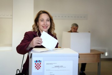 Marija Selak Raspudić glasala na predsjedničkim izborima