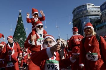 NORTH MACEDONIA SANTA CLAUS RUN